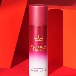 FRENCH ESSENCE Set of 2 No Gas Parfum Body Spray 99 g (120ml) Each - Amber Magic image 3
