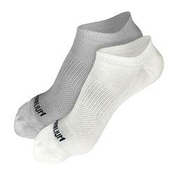 Heelium Men Pack of 2 Odour-Free Padded Base Anti-bacterial Bamboo Ankle Length Socks-picture-38