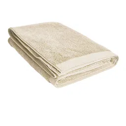 DDecor Unisex Beige Solid 450 GSM Live Beautiful Bath Towel image 3