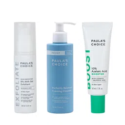 Paulas Choice Set of Azelaic Acid Booster Gel - AHA Face Gel - Balanced Foaming Cleanser-image-33