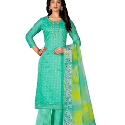 Maroosh Woven Design Beads & Stones Unstitched Dress Material-picture-37