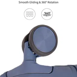 The Roadster Life Co. Textured 360 Degree Rotation Large Trolley Bag 118.13L image 4