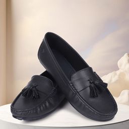 yoho Women Bliss Comfort Insole Basics Anti-Skid Sole Tassel Loafers-picture-47