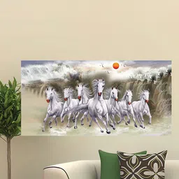 British Terminal White & Green 1 Piece Paper Birds and Animals Wall Paintings-image-44