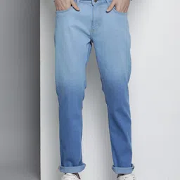 The Indian Garage Co Straight Fit Stretchable Ombre Jeans-image-0