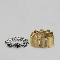 Kord Store Women Set of 2 Elasticated Bracelets-picture-26