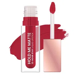 SWISS BEAUTY Hold Me Matte 12 Hour Stay Liquid Lipstick 4.5ml - Bite Me Red 27 image 1
