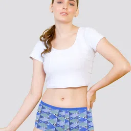 Kalyani 5509P6V013S pack of 3 Printed Cotton Soft & Breathable Boy Shorts Briefs image 2