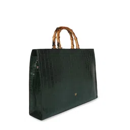 HORRA Animal Textured PU Structured Handheld Bag with Tasselled image 4