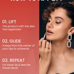 SWISS BEAUTY Hold Me Matte 12 Hour Stay Liquid Lipstick 4.5ml - Red Chilly 26 image 2