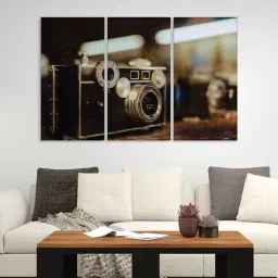 random Multicolour MDF (Set of 3) Art Panel-picture-16