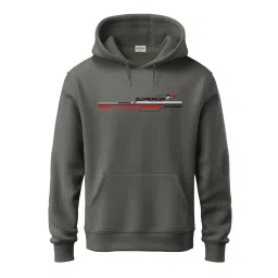 adro Men Typographic Hooded Sweatshirt image 1