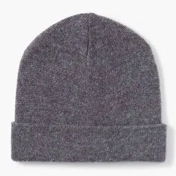 muji Non-Itchy Wool Brend Jersey Beanie image 1