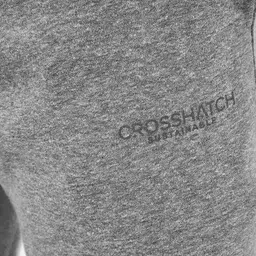 crosshatch Heathered Joggers with Insert Pockets image 3