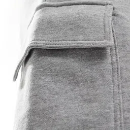 asos design Men Heathered Cargo Shorts with Flap Pockets image 4