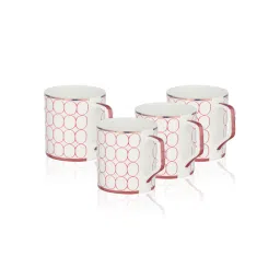trovea's Crimson Sip Tea Mugs 170Ml (Set Of 4) image 4