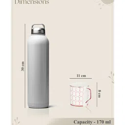 trovea's Crimson Sip Tea Mugs 170Ml (Set Of 4) image 2