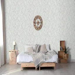 marshalls wallcoverings Time Blue PVC High Wash Resistant Wallpaper Roll-picture-27