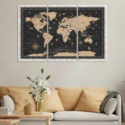 random Multicolour MDF (Set of 3) Art Panel-picture-14