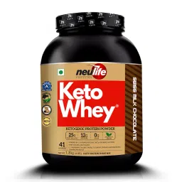NEULIFE KETOWHEY Fatty Protein Shake with Ketofuel MCTs | U.S Patented Product | 4lbs (Swiss Milk Chocolate)-picture-18