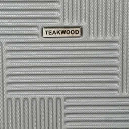 Teakwood Leathers Textured 360 Degree Rotation Hard Cabin-Sized Trolley Bag -55 CM image 5