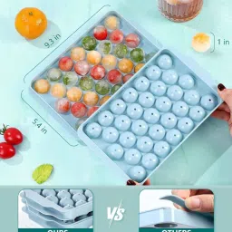 wens Plastic Ice Balls Tray with Lid (Assorted) image 5