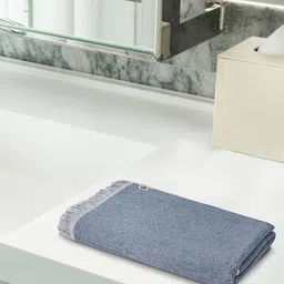 Himeya Navy Blue Cotton 500 GSM Bath Towel-image-79