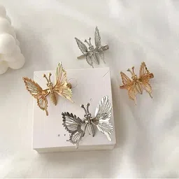 BAESD Women Set of 4 Butterfly Alligator Hair Clip-image-9