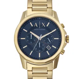 Armani Exchange Men Stainless Steel Bracelet Style Analogue Multi Function Watch AX7151SET-picture-37