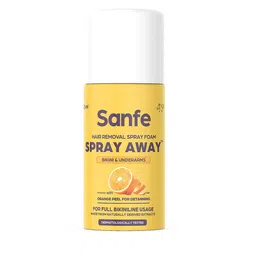 Sanfe Painless & De-Tan Hair Removal Spray Cream With Orange Peel - 25ml-image-8