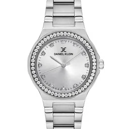 Daniel Klein Women Embellished Bracelet Style Straps Analogue Watch DK.1.13463-1-image-6