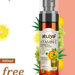 Atulya Vitamin C Revitalizing Face Toner For Brighten Skin Tone - 100ml-image-85