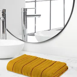 Himeya Yellow Terry Cotton 550 GSM  Bath Towels-image-11