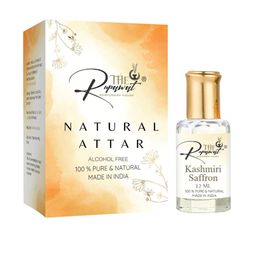 THE RUPAWAT Perfumery House Kashmiri Saffron 100% Natural & Pure Alcohol Free Attar- 12 ml-picture-15