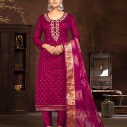 MANVAA Printed Unstitched Dress Material-picture-1