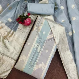 KALINI Unstitched Dress Material-picture-35