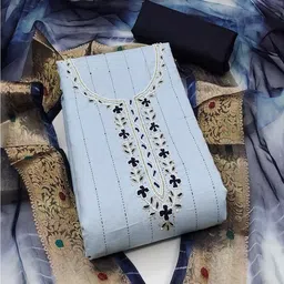 Lilots Unstitched Dress Material-picture-41