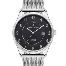 Daniel Klein D-Two Men Black Dial & Silver Toned Straps Analogue Watch DK 1 13309-3_OR-picture-39