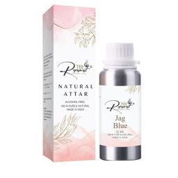 THE RUPAWAT Perfumery House Jag Blue 100% Pure & Natural Alcohol-Free Attar - 25 ml-picture-11