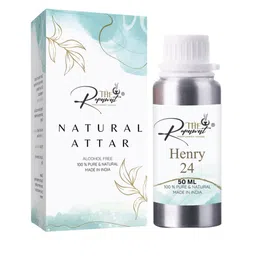 THE RUPAWAT Perfumery House Henry 24 Pure & Natural Alcohol-Free Attar - 50 ml-picture-38