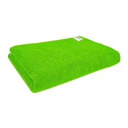 Softspun Microfiber Green 340 GSM Anti-Bacterial Bath Towel image 4