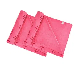 Black Gold Set Of 2 Printed 400GSM Bath Towel image 3