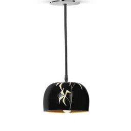flicker shine Elegant Floral Noir Terracotta Ceiling Hanging Light image 3