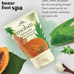 moha Set of Rejuvenating Massage Oil 200ml & Foot Care Cream 100ml image 2