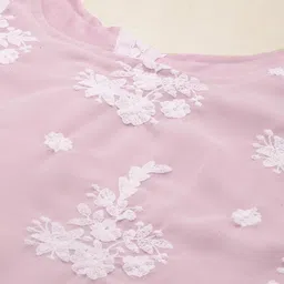 MANVAA Floral Embroidered Unstitched Dress Material image 3