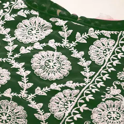 MANVAA Ethnic Motifs Embroidered Unstitched Dress Material image 4