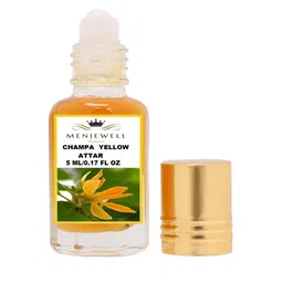 Menjewell Champa Yellow Attar 5 ml image 3