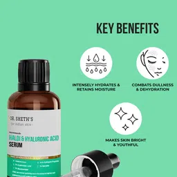 DR. SHETHS Haldi & Hyaluronic Acid Serum for Intense Hydration - 30 ml image 4