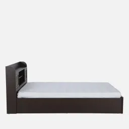 spacewood Kosmo Mayflower Queen Size Bed in Vermount Woodpore Finish with Box Storage image 5
