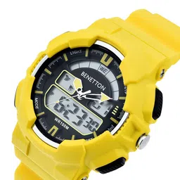 United Colors of Benetton Unisex Silicon Straps Analogue and Digital Watch UWUCG0603 image 4